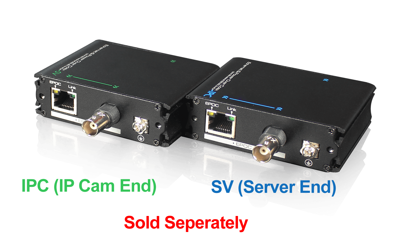 PoE over coax / 2-Wire Extender (Passive)