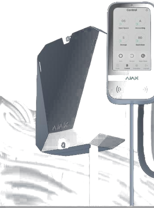 Ajax Hub Hybrid and Fibra keypad