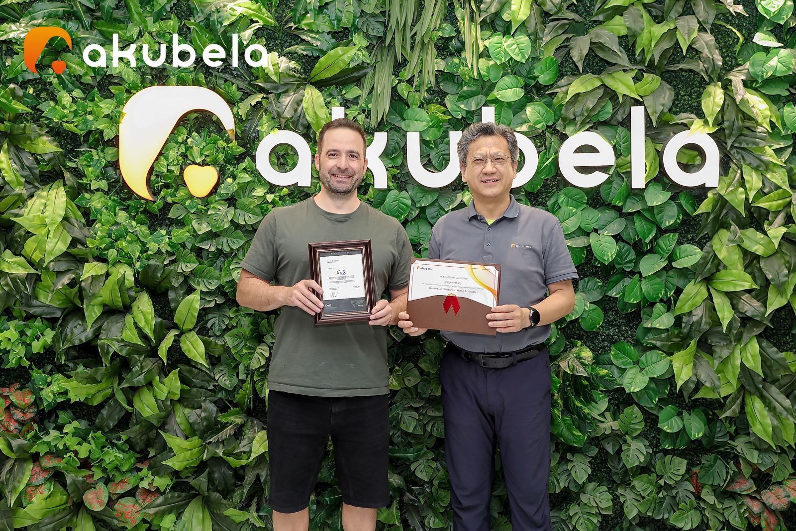 LTS Security Australia receiving official KNX Partner certification