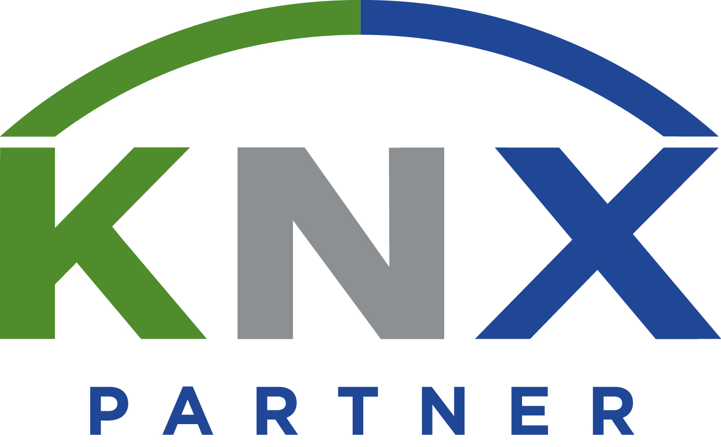 Official KNX Partner logo and certification badge