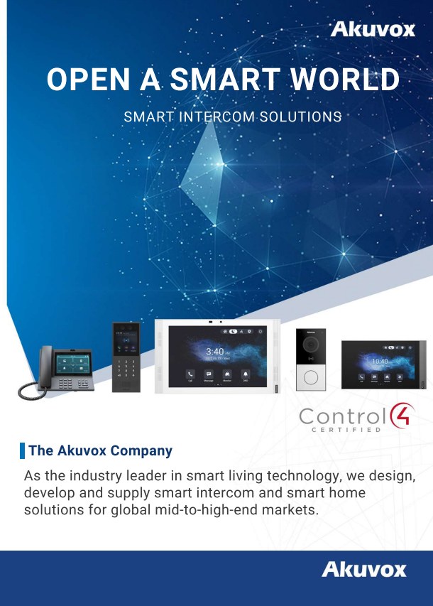 Akuvox Company Brochure 2025 cover