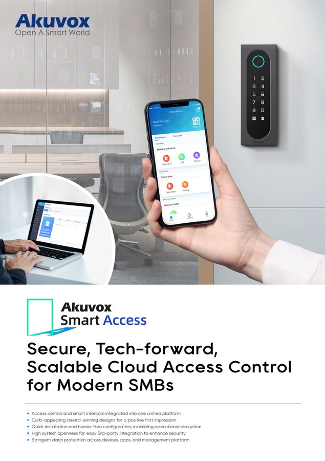 Akuvox Smart Access Cloud Access Control cover