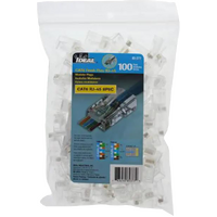 Ideal Feed-Through Cat6 Connector - (100pcs Pack)