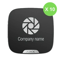 Brand Plate Black 10x
