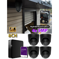 4 x 5MP HL + 8CH 2TB AJAX BLK