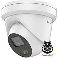 4MP IP Colour247 Turret (4.0mm Fixed-Lens)