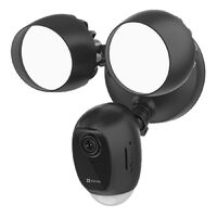 EzViz - Floodlight 240vAC - (Black) WiFi