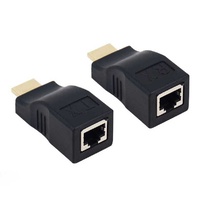 HDMI over (Cat5e/6) max.20 Metres 