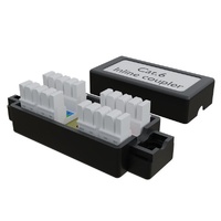 "Cat6 UTP Inline Coupler, Punc