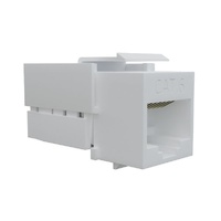 "Cat6 RJ-45 UTP Keystone Jack.