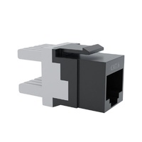 "Cat6 RJ-45 UTP Keystone Jack.