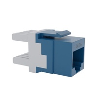 "Cat6 RJ-45 UTP Keystone Jack.