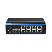 8ch Industrial PoE+ Layer-2 Switch