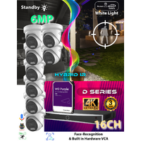 16ch NVR+ 8x 6MP Colour247 Kit