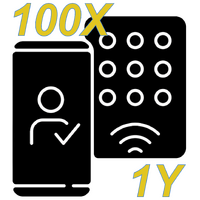 Mobile Credential "1-Year" (1-100 Users)