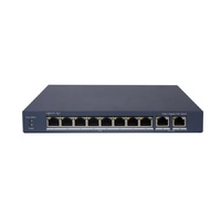 8 POE Giga + 2 LAN Giga Switch