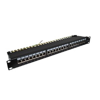"CERTECH 24 Port 19"" Cat6A Sh