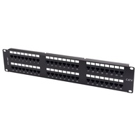 "CERTECH 2RU 48 Port 19"" Cat6