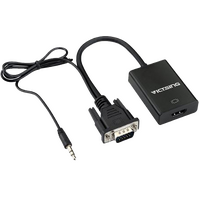 VGA to HDMI - Converter inc. Audio Input