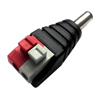 DC Jack - 2.1mm (M) Press-Fit Terminal Block 