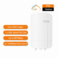 WI-TEK 5km Outdoor 867Mbps Wireless Transmitter