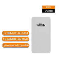 WI-TEK Outdoor 100Mbps PoE Extender