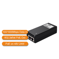 WI-TEK 48V 24W PoE Injector