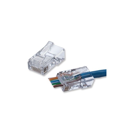 Ideal Feed-Through Cat5e Connector - (50pcs Pack)