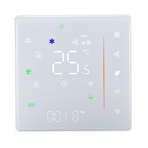Fancoil Thermostat White ZB