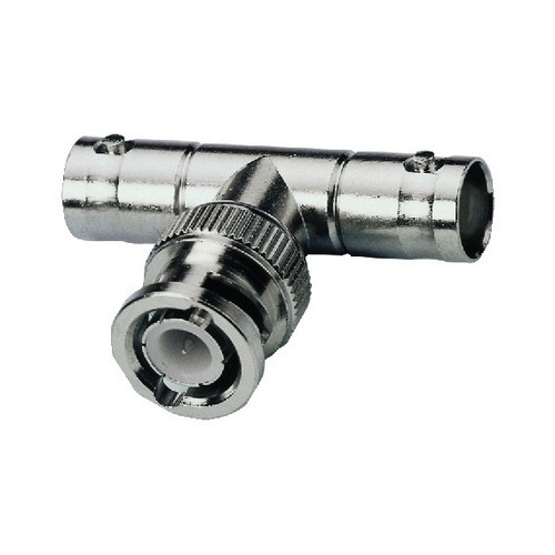 2x BNC (Male) - BNC (Female) "T" Connector