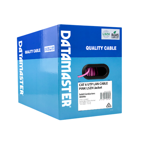 UTP Data Cable Cat6 Pink
