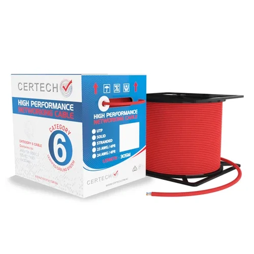 Certech 305M Cat6 Red