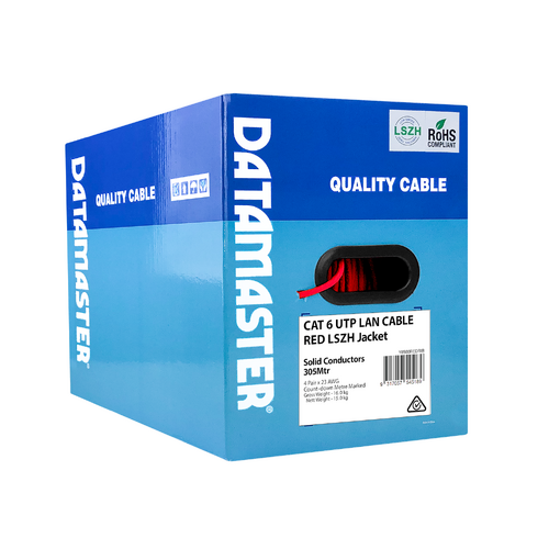 UTP Data Cable Cat6 Red
