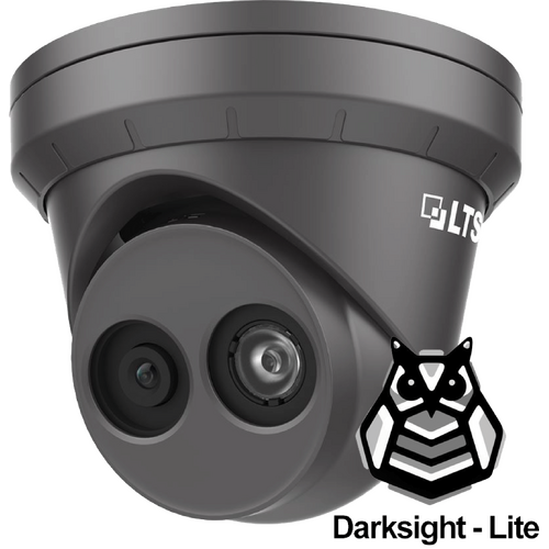 6MP IP Turret (2.8mm Fixed-Lens) AI Black