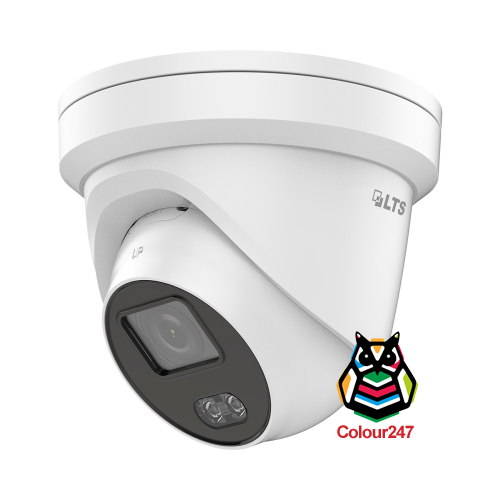 4MP IP Colour247 Turret (4.0mm Fixed-Lens)