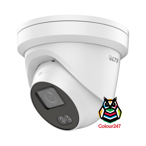 4MP IP Colour247 Turret (2.8mm Fixed-Lens)