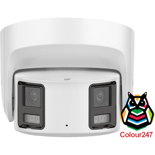 8MP IP PANORAMA-247 Turret (2x 4.0mm)