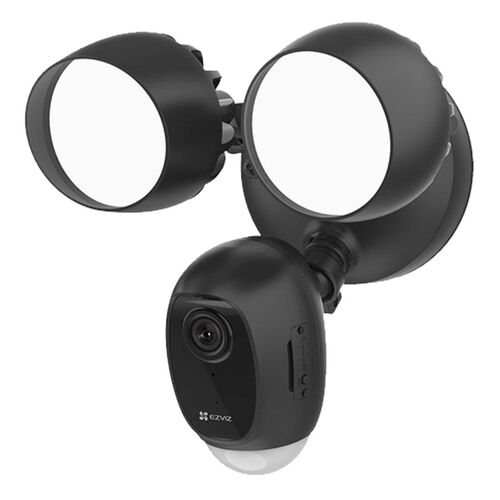 EzViz - Floodlight 240vAC - (Black) WiFi