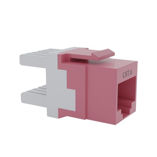 "Cat6 RJ-45 UTP Keystone Jack.