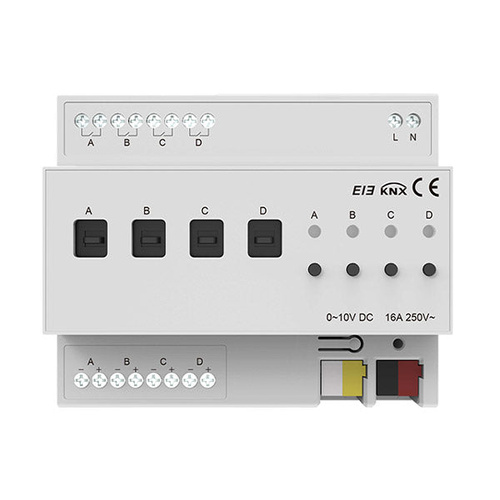 4CH 0-10V Dimming Mod KNX