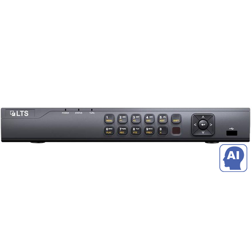 4ch DVR - TVI (4K) Hybrid + 2TB HDD