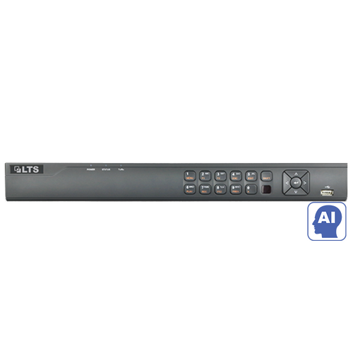 8ch 4K Hybrid DVR +4TB 