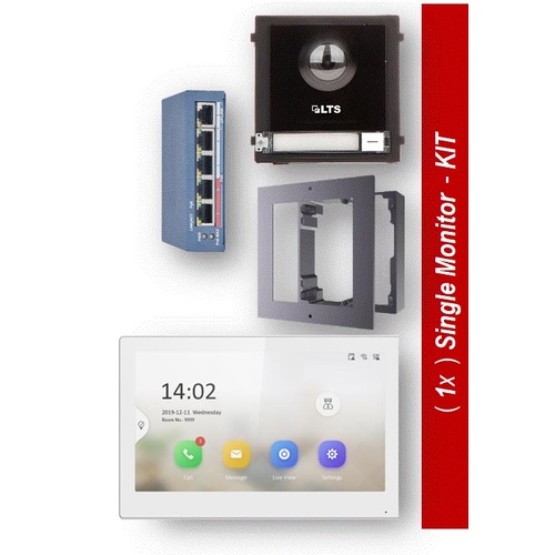 (IP) Modular + 1x(White) Monitor KIT (Surface)