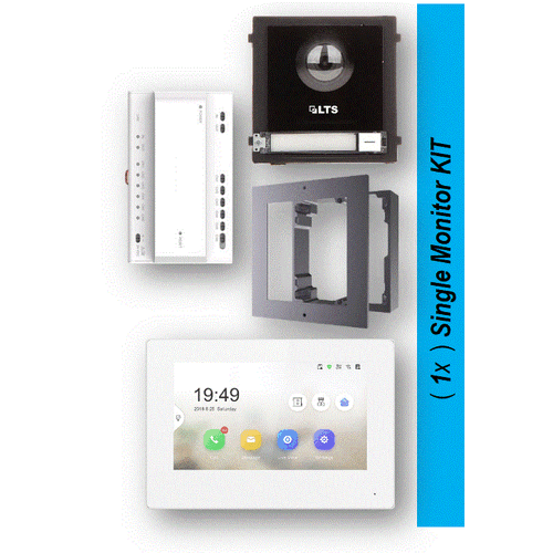(2W) Modular + 1x(White) Monitor KIT (Surface)