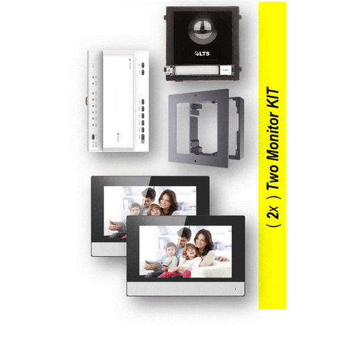 (2W) Modular + 2x(Black) Monitor KIT (Surface)