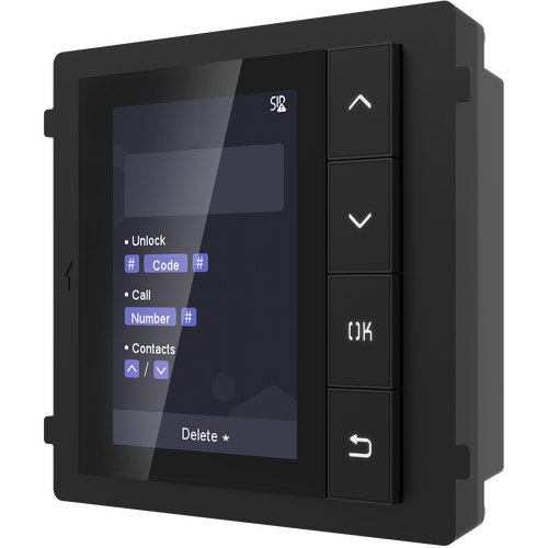 (IP/2W) Intercom Display Module