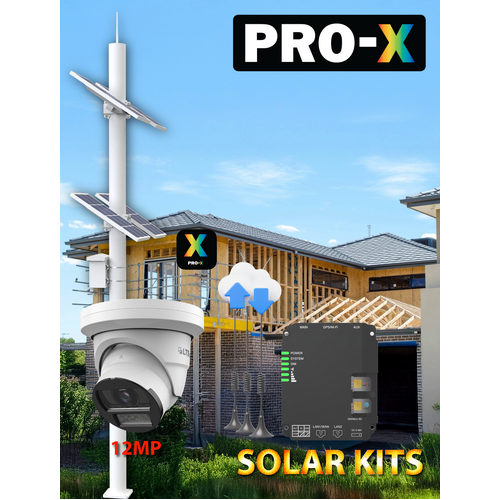 Solar CCTV Kit 12M