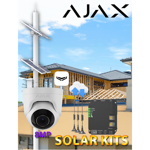 AJAX Solar Kit CCTV 1 Cam