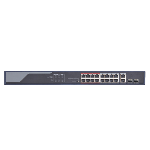 16ch PoE Switch (230W) 2x Up-Ports