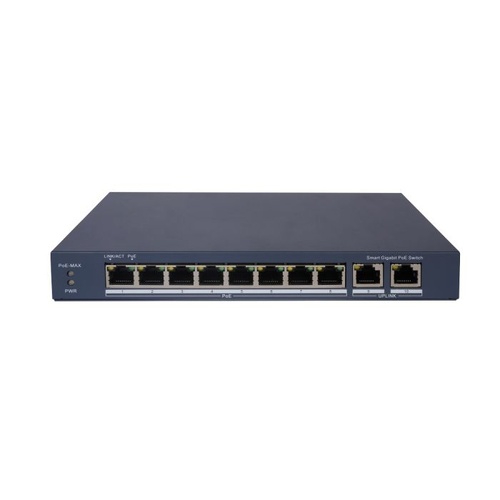 8 POE Giga + 2 LAN Giga Switch